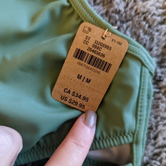 Winter sale pink! Swim top - Picture 3 of 4